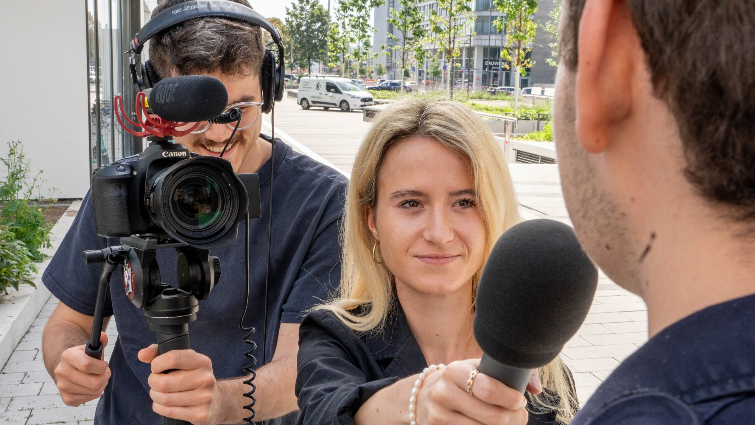 Mikrofon im Radio-Studio