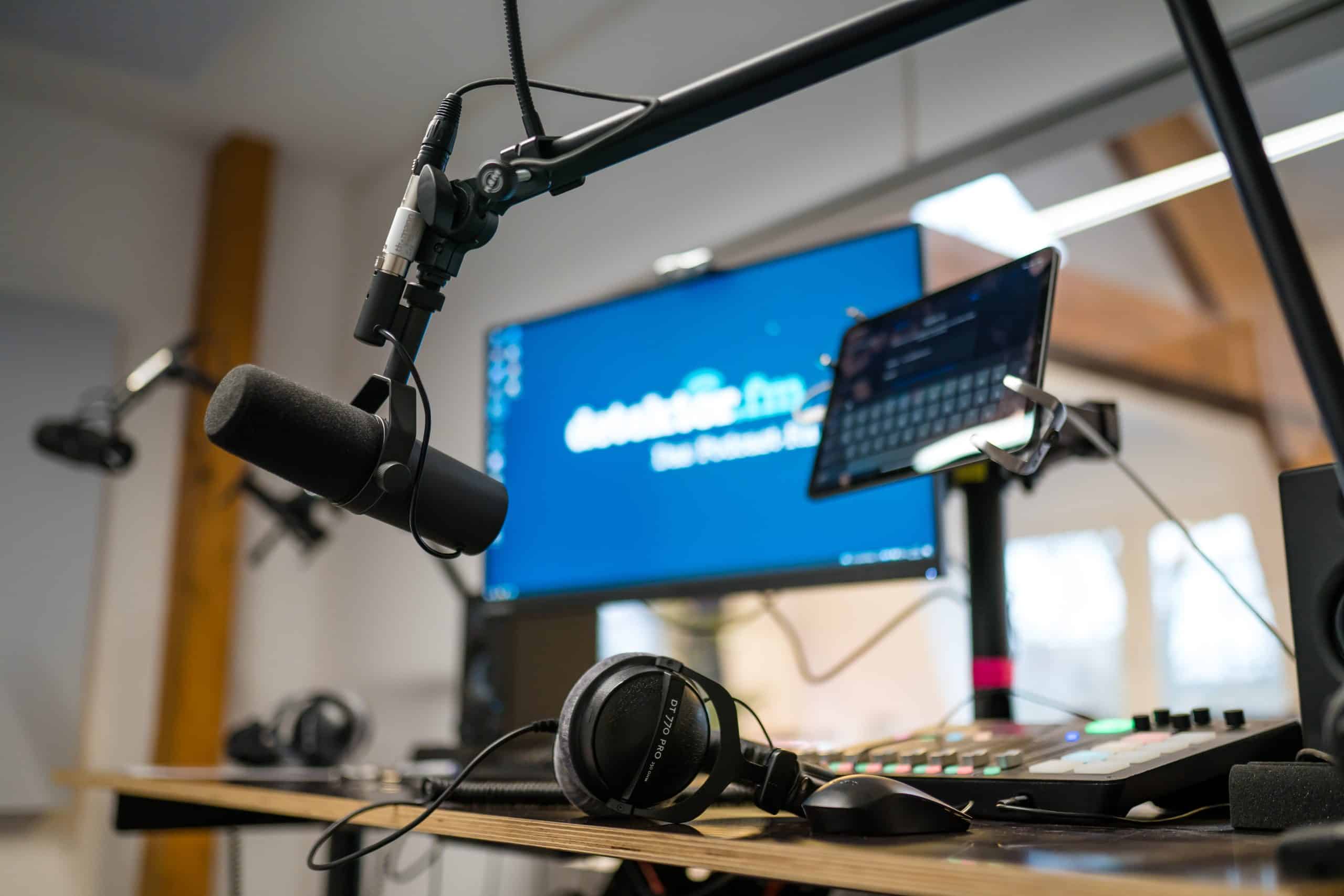 Studio von detektor.fm