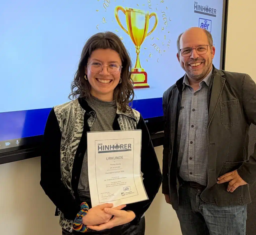 Hinhörer 2026 Gewinnerin Theresa Osburg