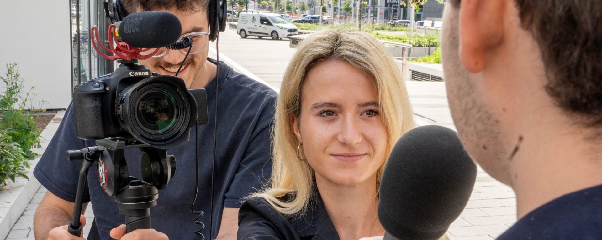 Mikrofon im Radio-Studio