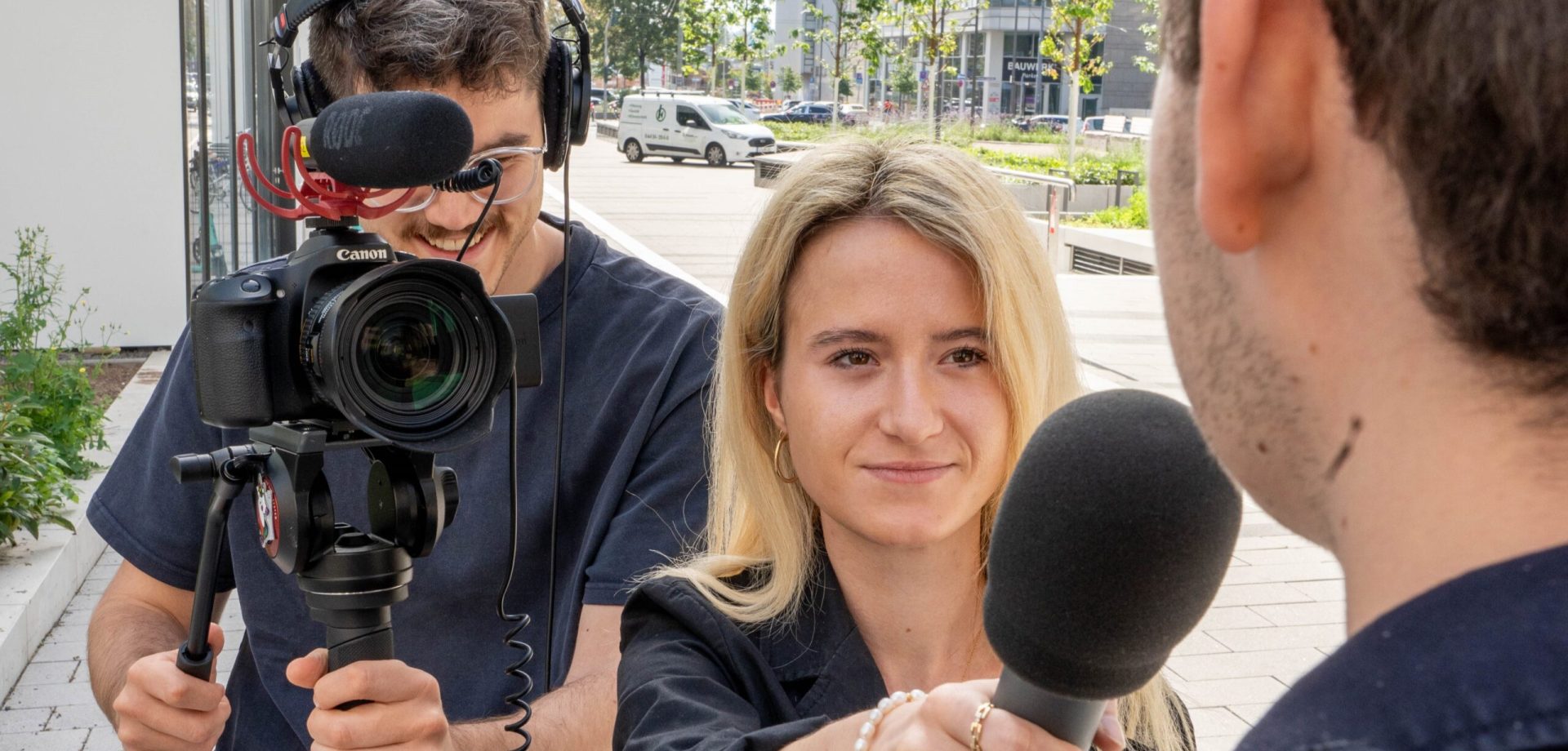 Mikrofon im Radio-Studio