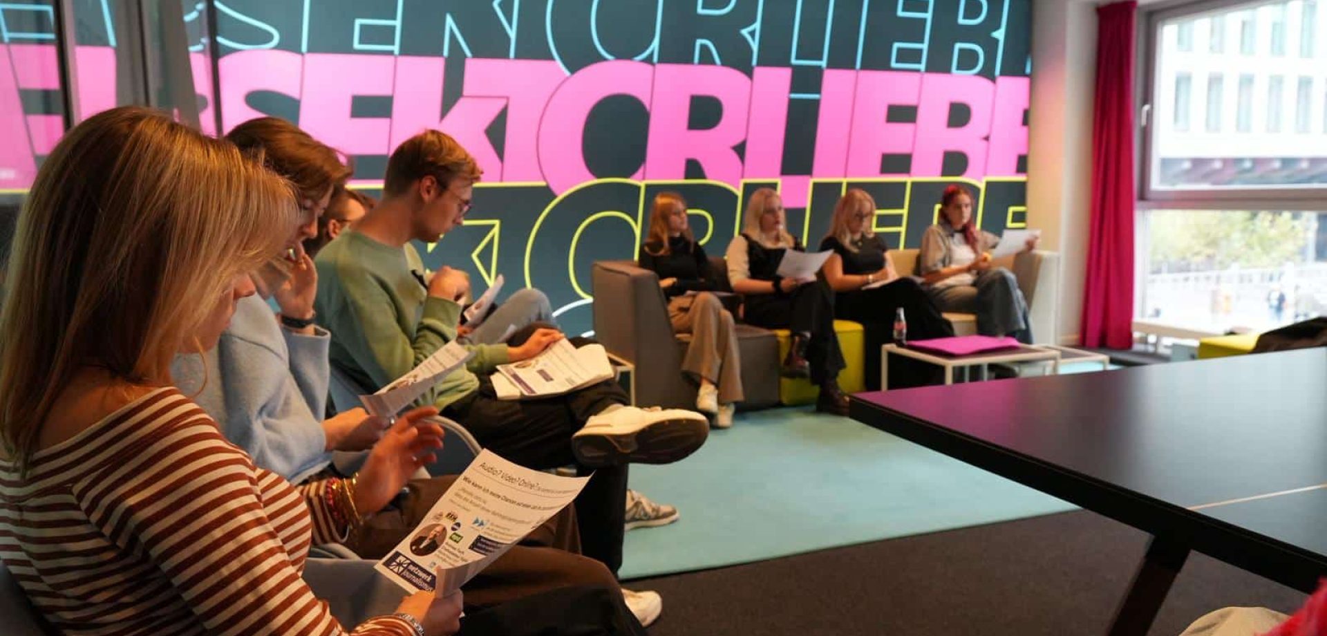 Berufsinfo in den Räumen von 1LIVE